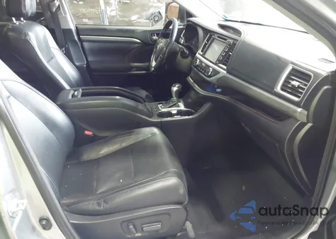 2017 Toyota Highlander Limited Platinum из США, поврежденный, VIN 5TDDZRFH6HS379569